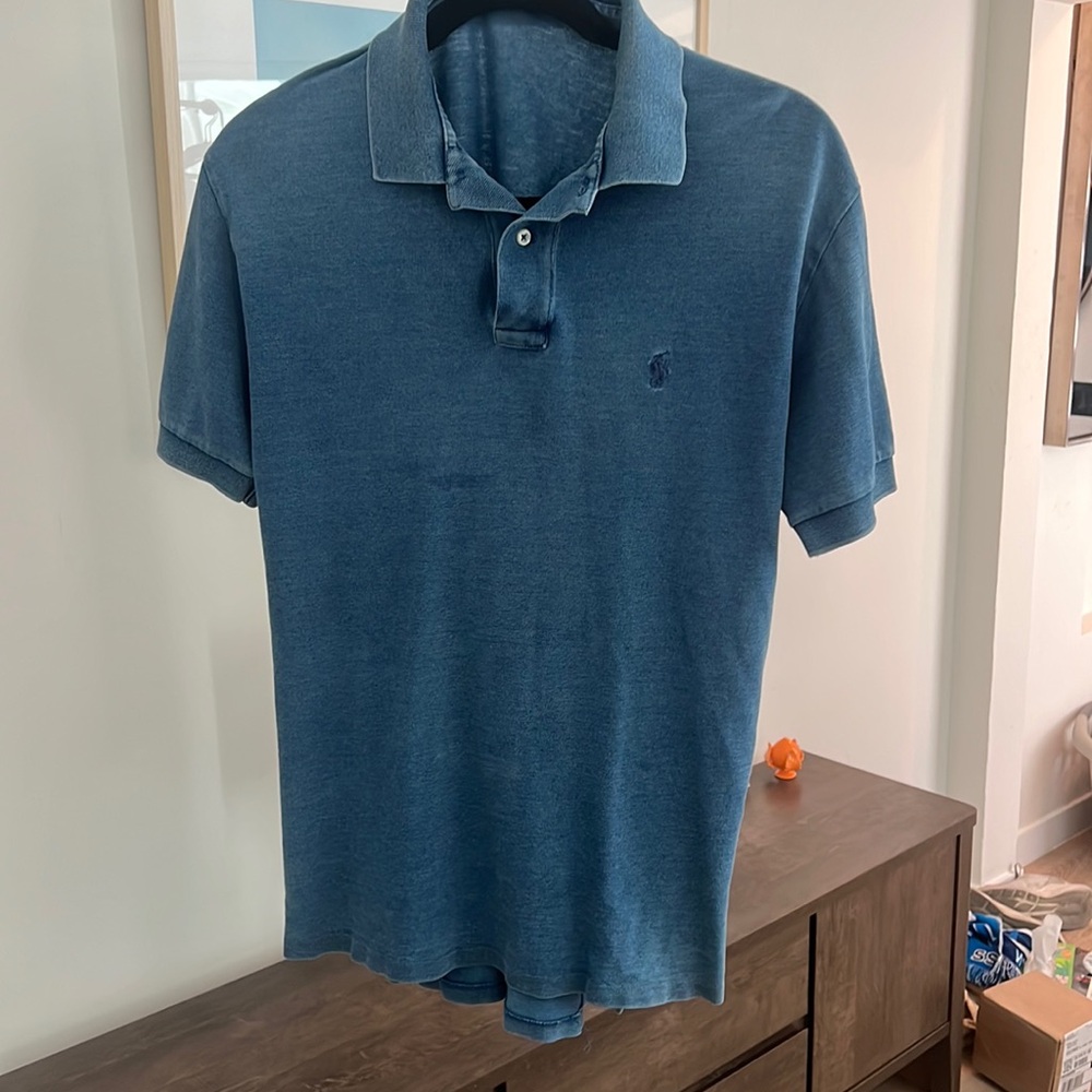 Polo Ralph Lauren Blue Polo - M